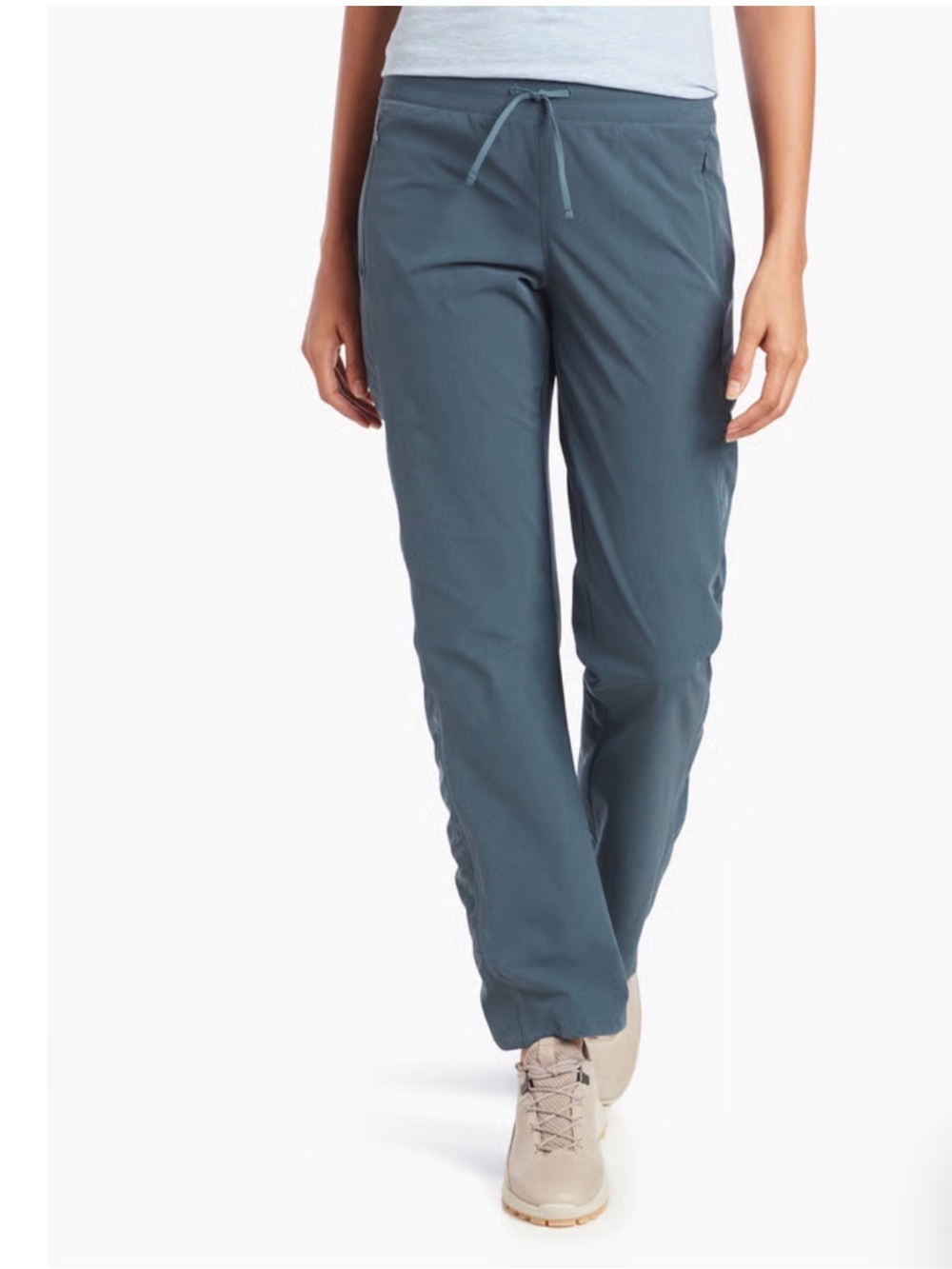Kuhl Freeflex Move L Short Dark Teal / Steel Blue Tech. Adjustable Hem & Waist